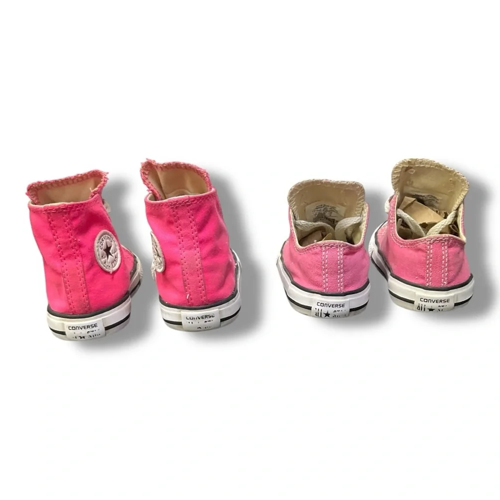 Converse double pink